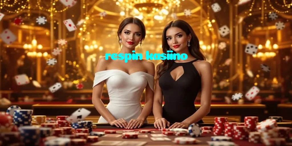 respin kasiino casino presented on mobile device in Pakistan with slots and live games