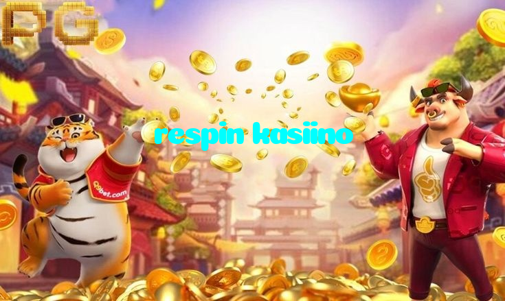 respin kasiino casino presented on mobile device in Pakistan with slots and live games